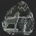 Animal Shape Crystal Glass iceberg